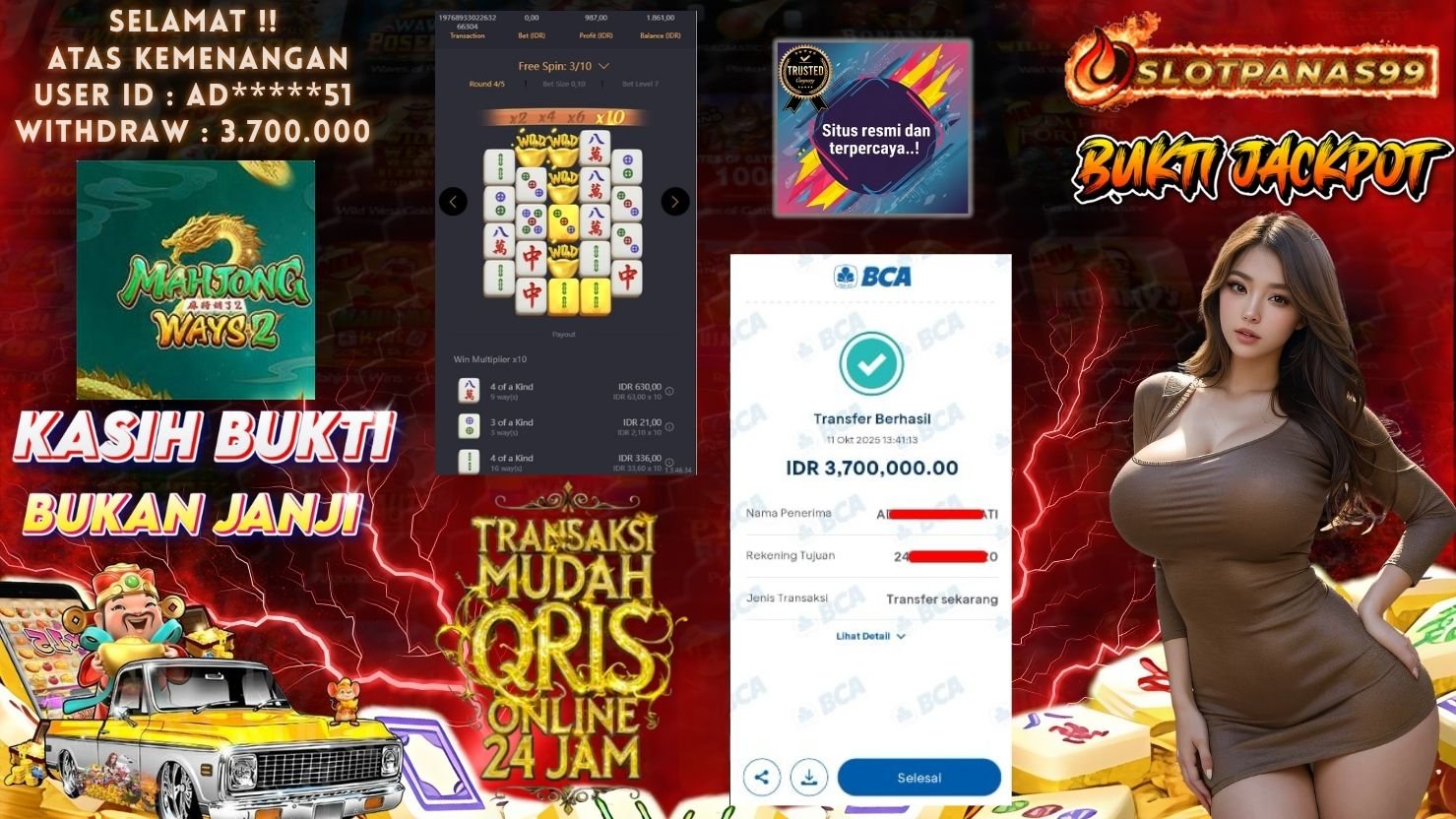 SLOTPANAS99 JACKPOT SLOT MAHJONG WAYS 2